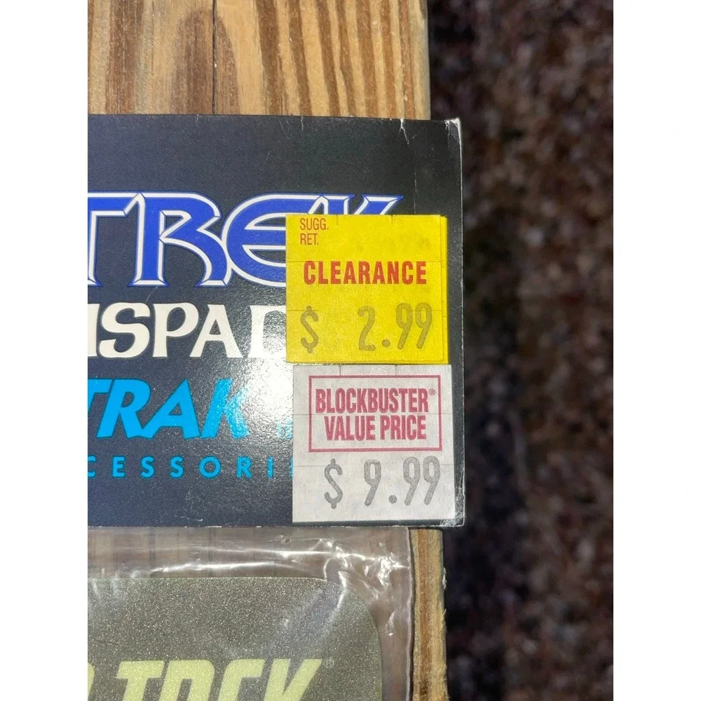Vintage Star Trek Mouse Pad by Moustrak Captain Kirk and Tribbles New in Package